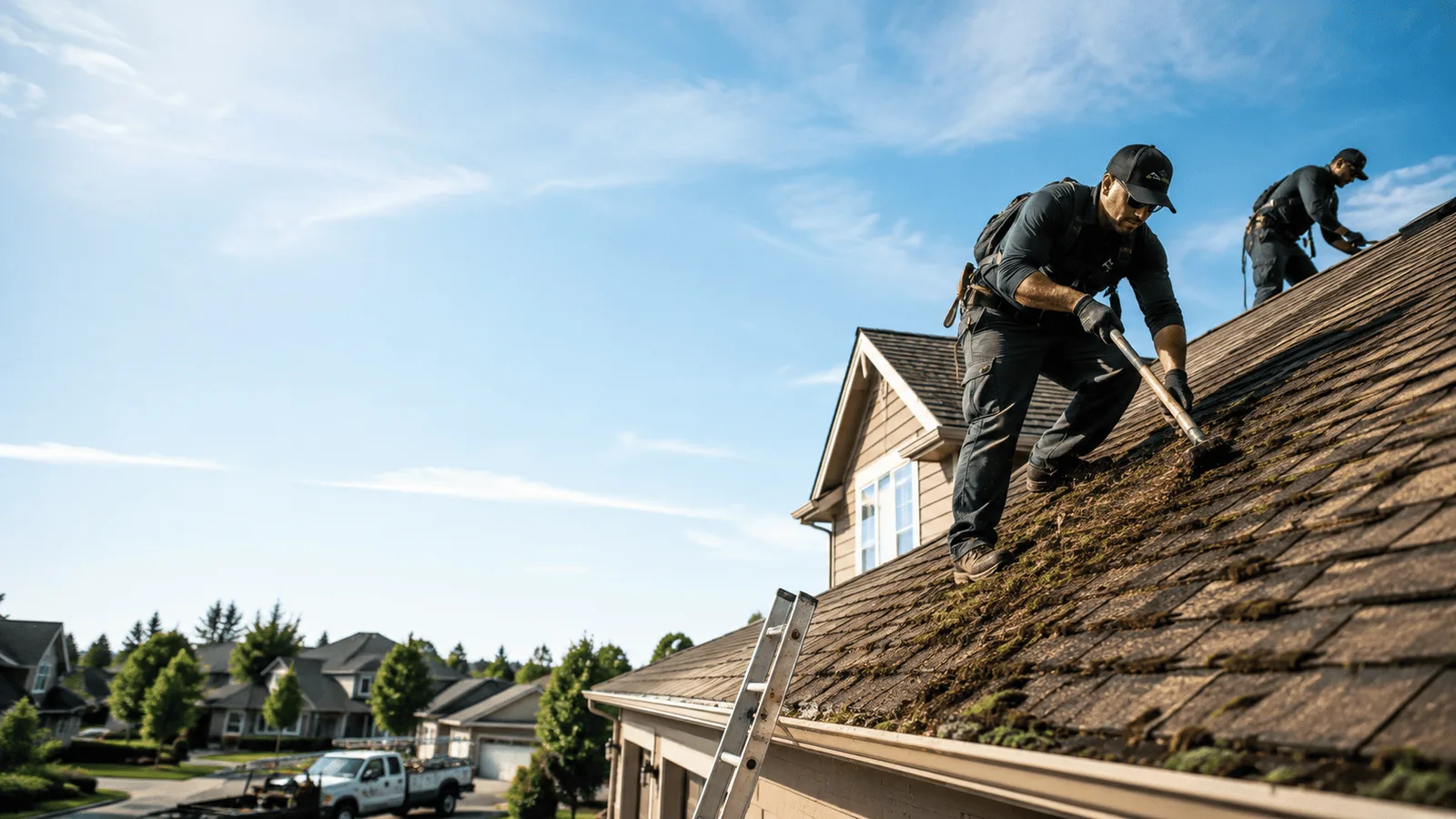 Roof Moss Removal in Combs, AR near me
